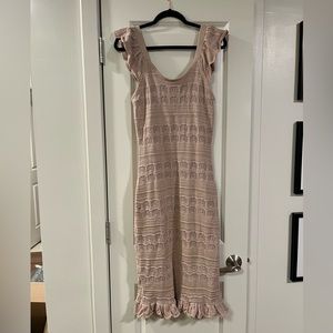Freshman 1996 Crochet Knit Dress